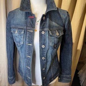 Tommy Hilfiger jean jacket sz XS